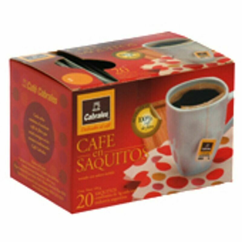 CAFE EN SAQUITOS CABRALES 18 UN.