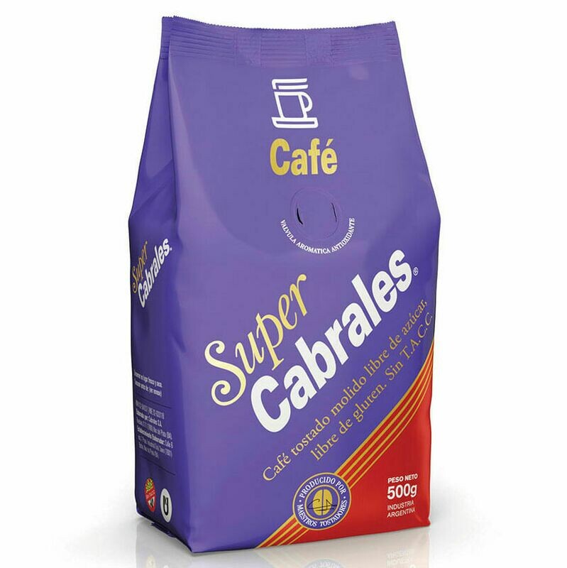 CAFÉ MOLIDO TOSTADO CABRALES 500 GR