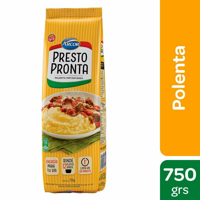 POLENTA PRESTO PRONTA 730 GR