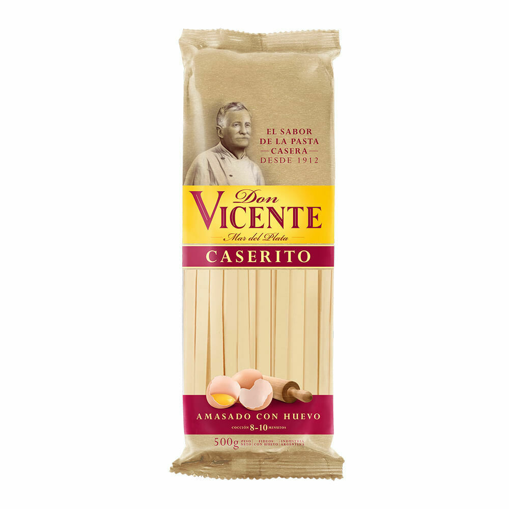 FIDEOS CASEROS DON VICENTE 500 GR