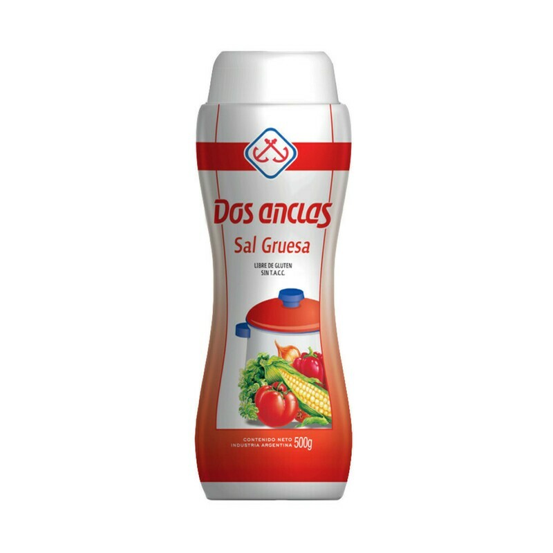 SAL GRUESA DOS ANCLAS POTE 500 GR