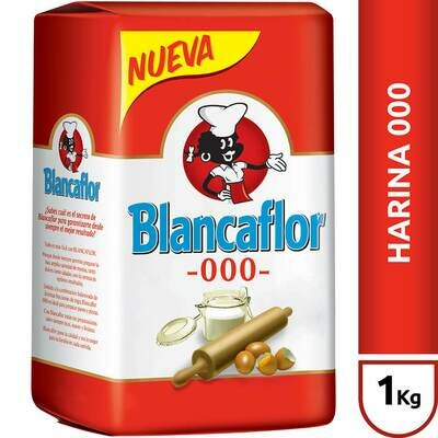 HARINA DE TRIGO 000 BLANCAFLOR 1 KG