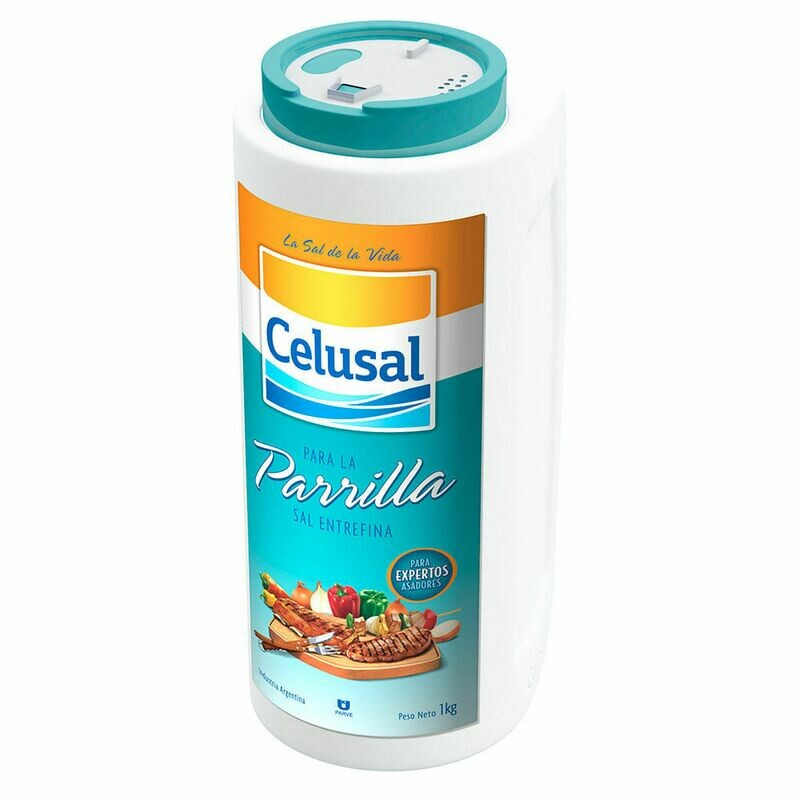 SAL PARRILLERA EN POTE CELUSAL 1 KG