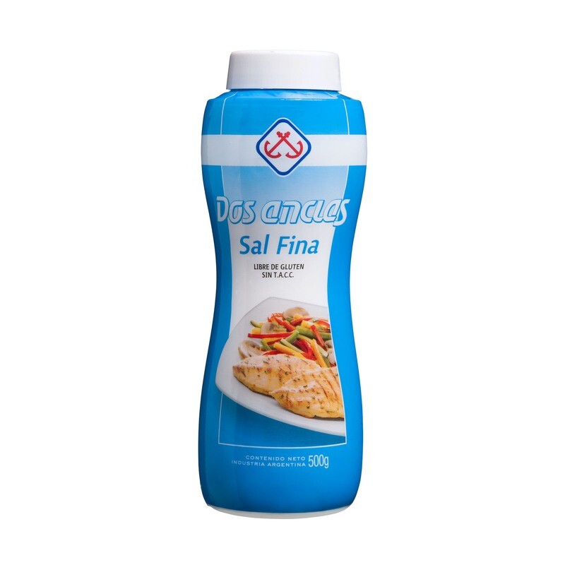 SAL FINA DOS ANCLAS POTE 500 GR
