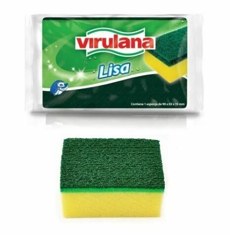 ESPONJA VIRULANA LISA X 3 UNIDADES