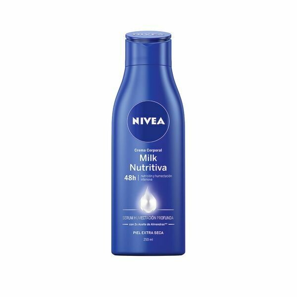 CREMA CORPORAL NIVEA MILK NUTRITIVA 250 ML