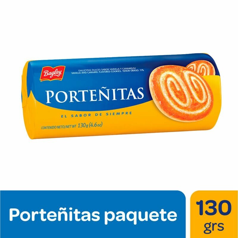 PORTEÑITAS 130 GR - PACK X 3U