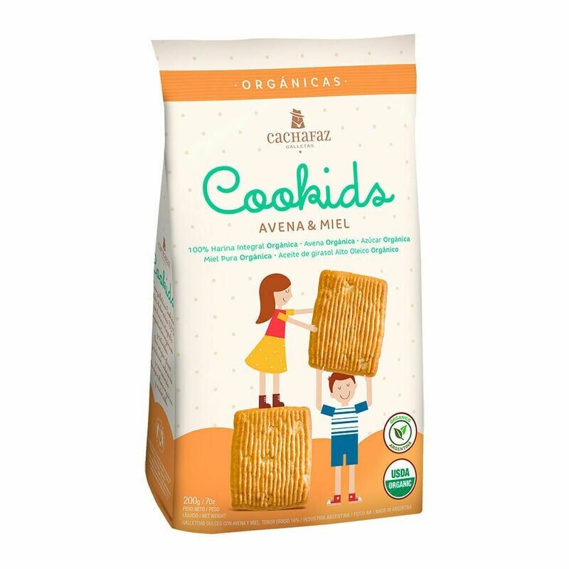 COOKIDS AVENA Y MIEL CACHAFAZ 200 GR