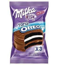 ALFAJOR MILKA TORTA OREO TRIPLE 55 GR - PACK X 6U