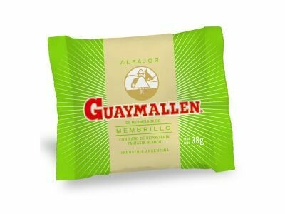 ALFAJOR GUAYMALLEN FRTUA 38 GR - PACK X 12U