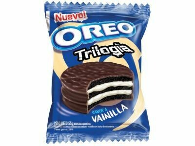 ALFAJOR TRIOLOGÍA OREO 55 GR - PACK X 6U