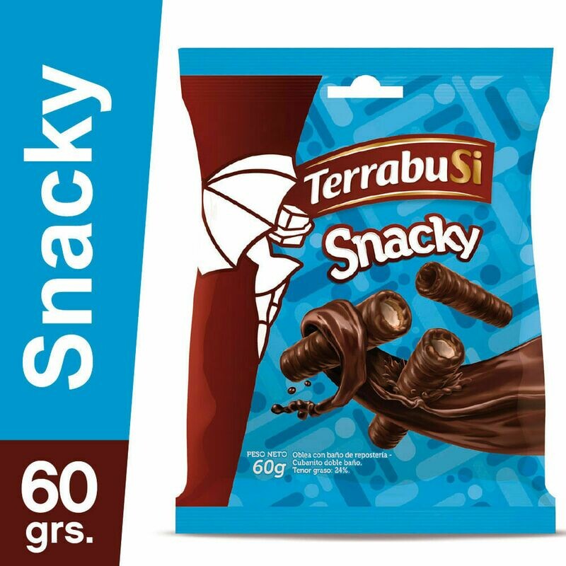 SNACKY TERRABUSI PACK 60 gr