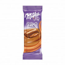 CHOCOLATE MILKA DULCE DE LECHE 67,5 GR - PACK X 2U