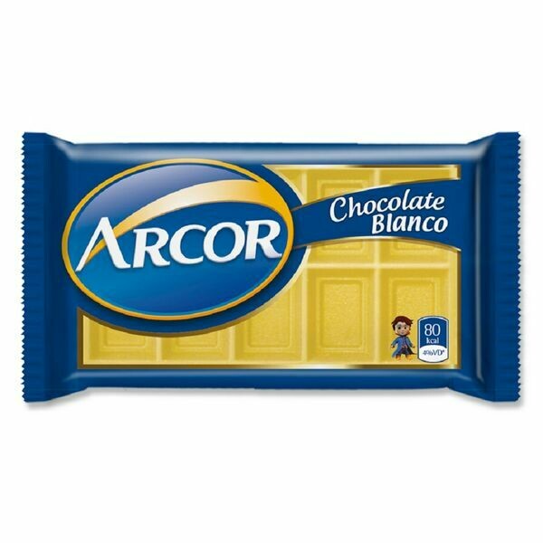 CHOCOLATE BLANCO ARCOR 25 GR - PACK X 3 UNIDADES