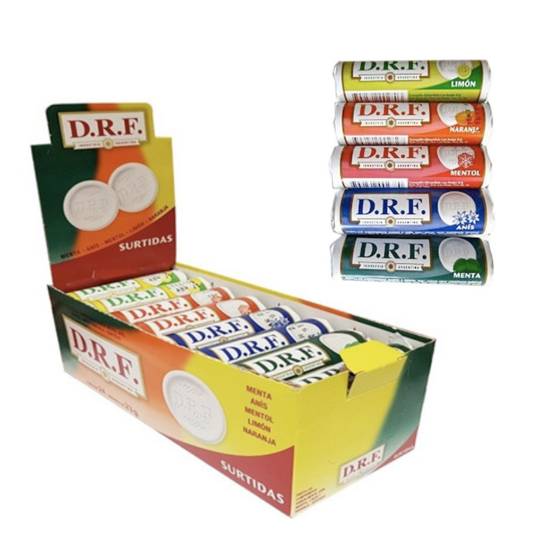 DRF PASTILLAS SURTIDO 23 GR - BOX X 24U