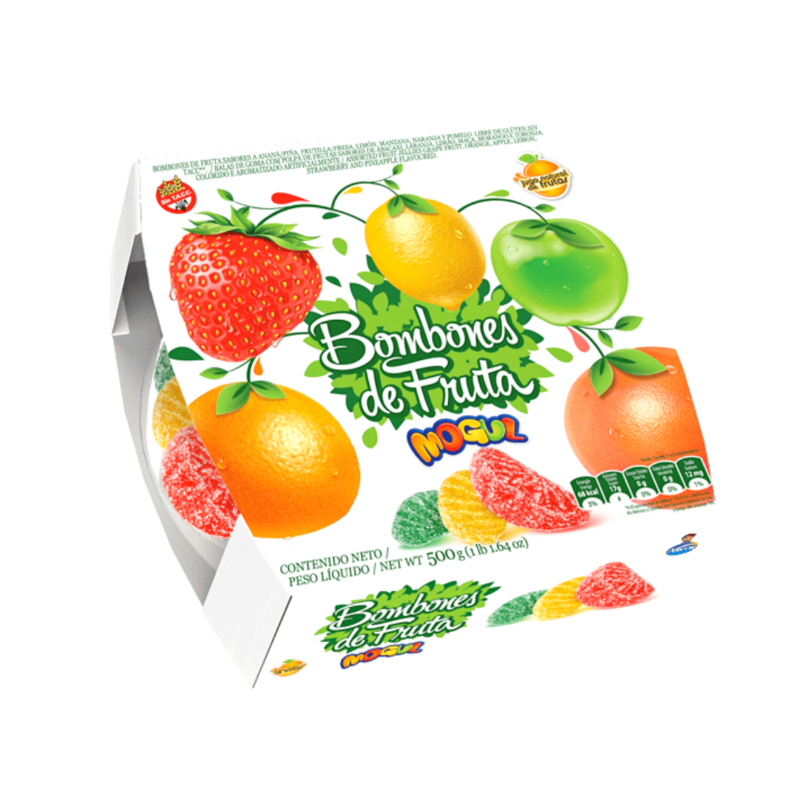 BOMBONES DE FRUTA MOGUL 500 GR
