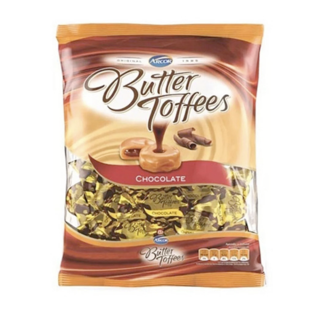 BUTTER TOFFEES CARAMELOS CHOCOLATE 822 GR