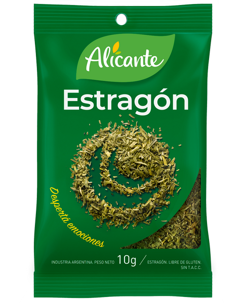 ESTRAGÓN ALICANTE 10 GR SIN TACC PACK 3U
