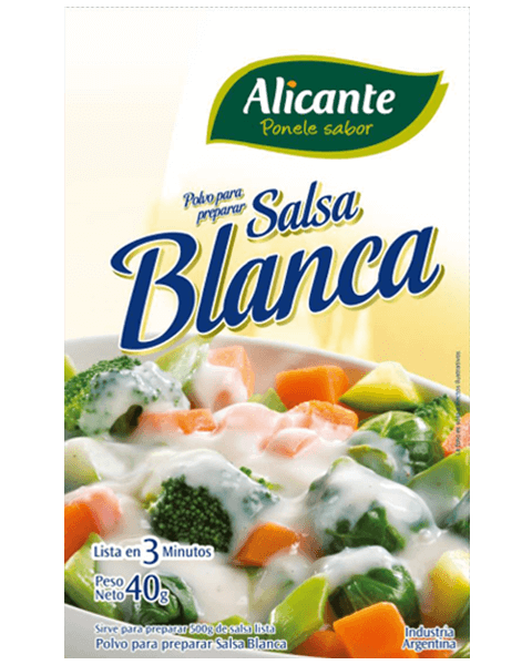 SALSA BLANCA ALICANTE 40 GR