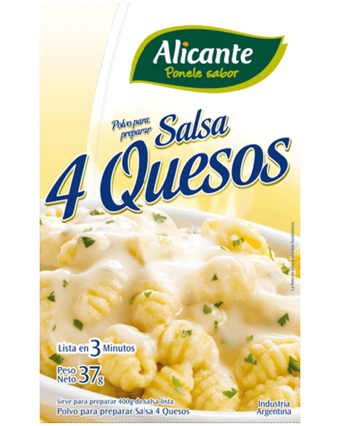 SALSA 4 QUESOS ALICANTE 37 GR