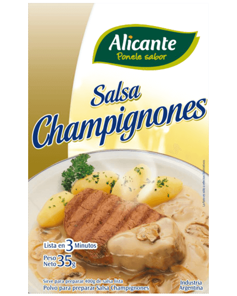SALSA DE CHAMPIGNONES ALICANTE 40 GR