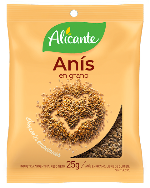 ANÍS ALICANTE - 25gr/ PACK X 3U