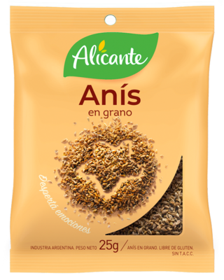 ANÍS ALICANTE - 25gr/ PACK X 3U