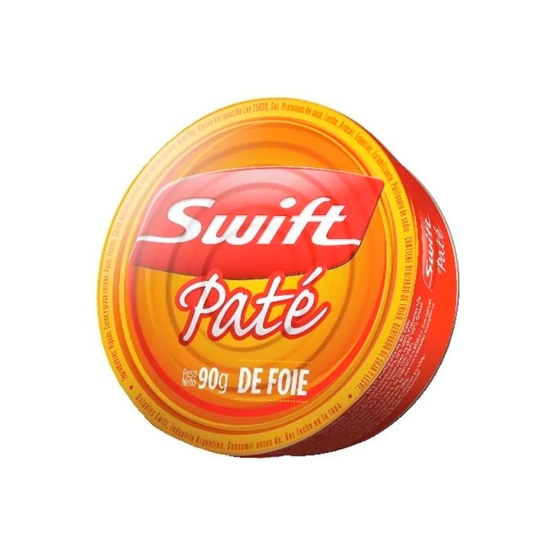 PATE DE FOIE SWIFT 90G - PACK X 3 UNIDADES