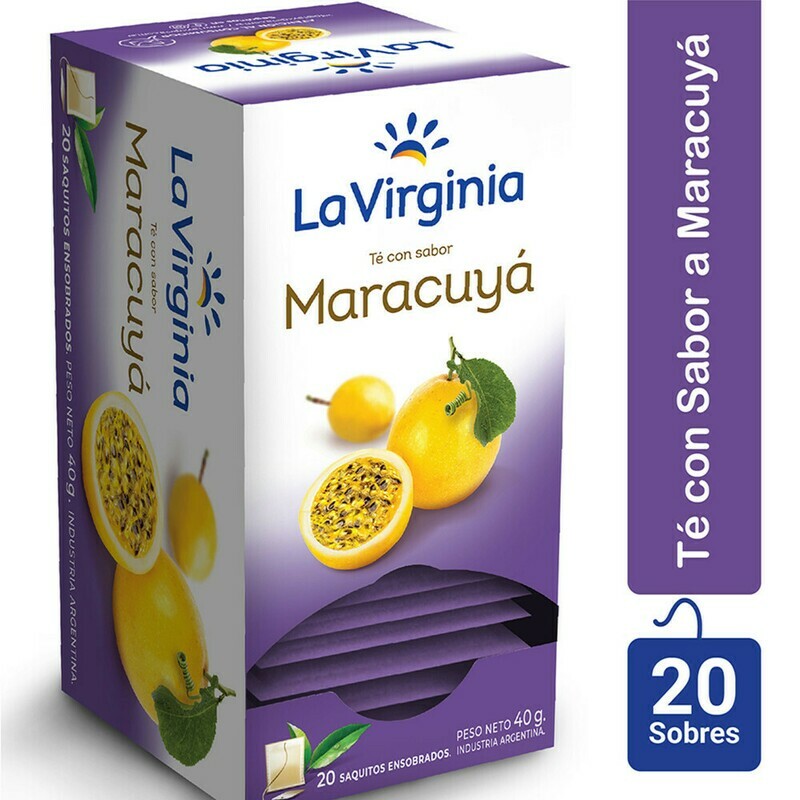TE SABOR MARACUYÁ LA VIRGINIA - 20 SOBRES