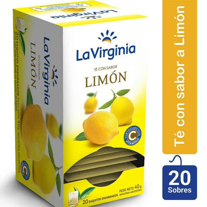 TE SABOR LIMÓN LA VIRGINIA - 20 SOBRES