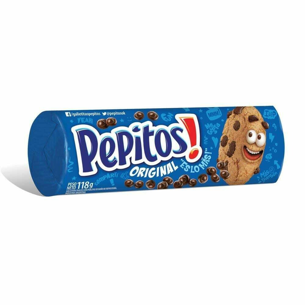 GALLETITAS PEPITOS ORIGINAL  118GR