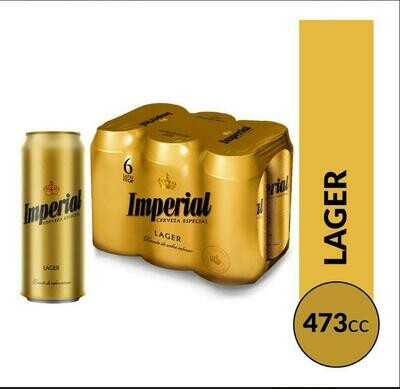 CERVEZA IMPERIAL LAGER 473ML - PACK X 6