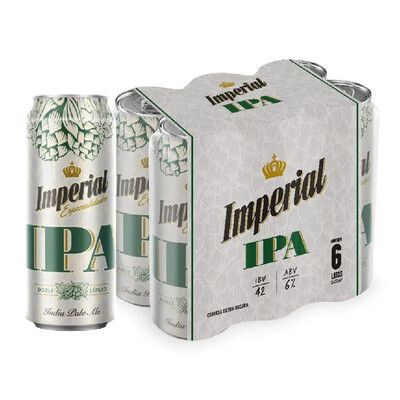 CERVEZA IMPERIAL IPA 473ML - PACK X 6
