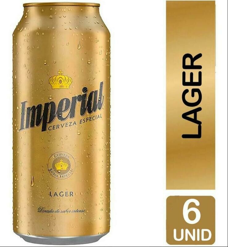 CERVEZA IMPERIAL LAGER 473ML - PACK X 6
