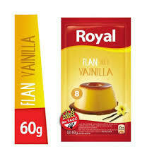 FLAN SABOR VAINILLA ROYAL - 60GR