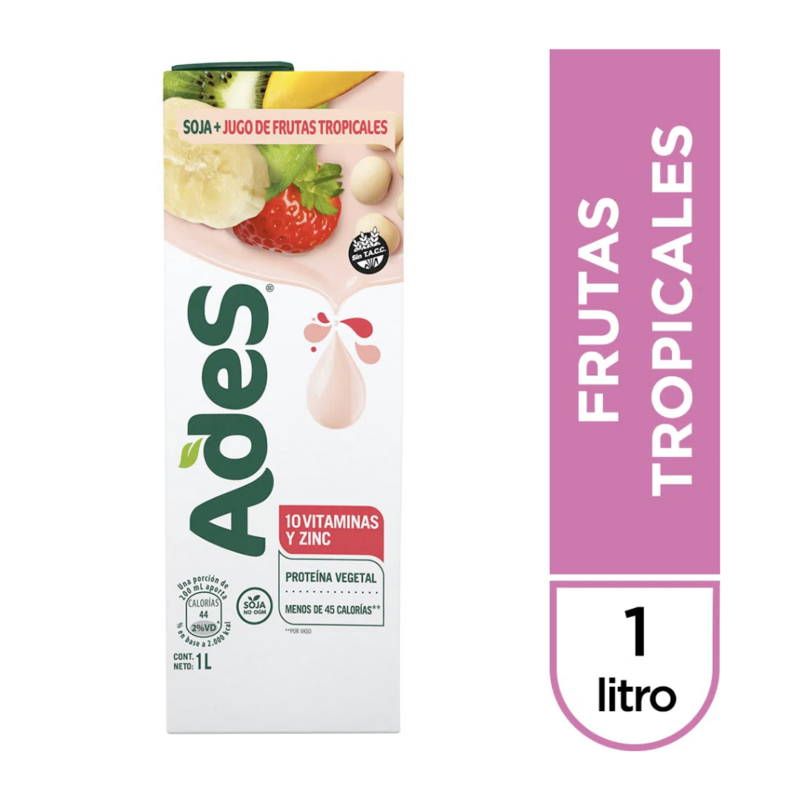 JUGO ADES DE FRUTAS TROPICALES 1L