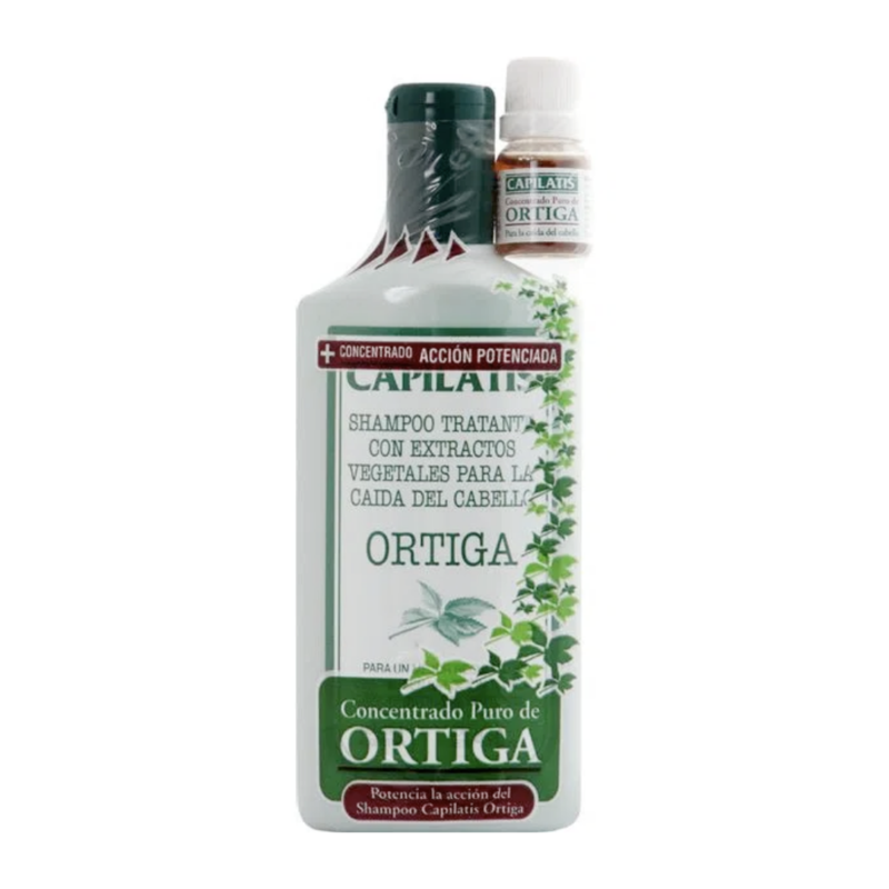 SHAMPOO CAPILATIS CON CONCENTRADO PURO DE ORTIGA X 410 ML