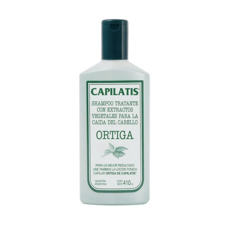 SHAMPOO CAPILATIS CONTROL CAÍDA CON ORTIGA Y EXTRACTO VEGETAL X 410 ML