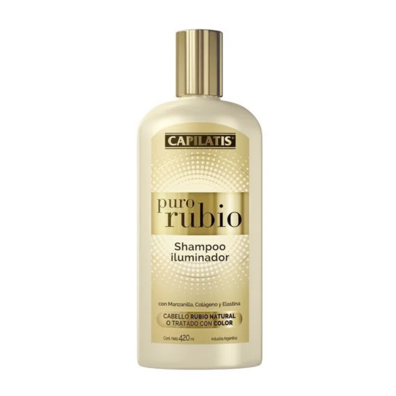 SHAMPOO CAPILATIS ILUMINADOR PURO RIBIO X 420 ML
