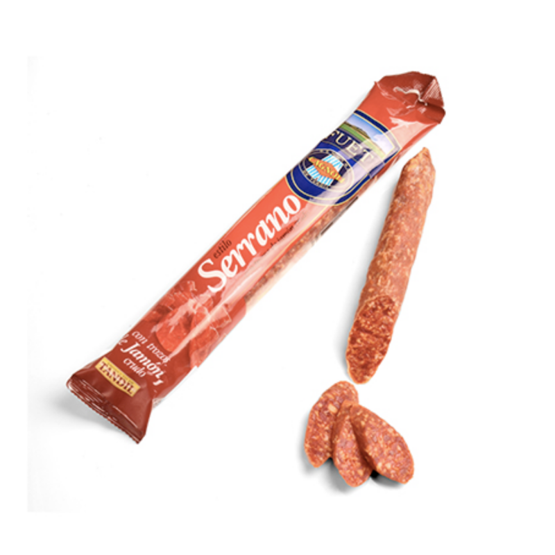CAGNOLI SALAMIN FUET SERRANO CERDO Y JAMON CRUDO