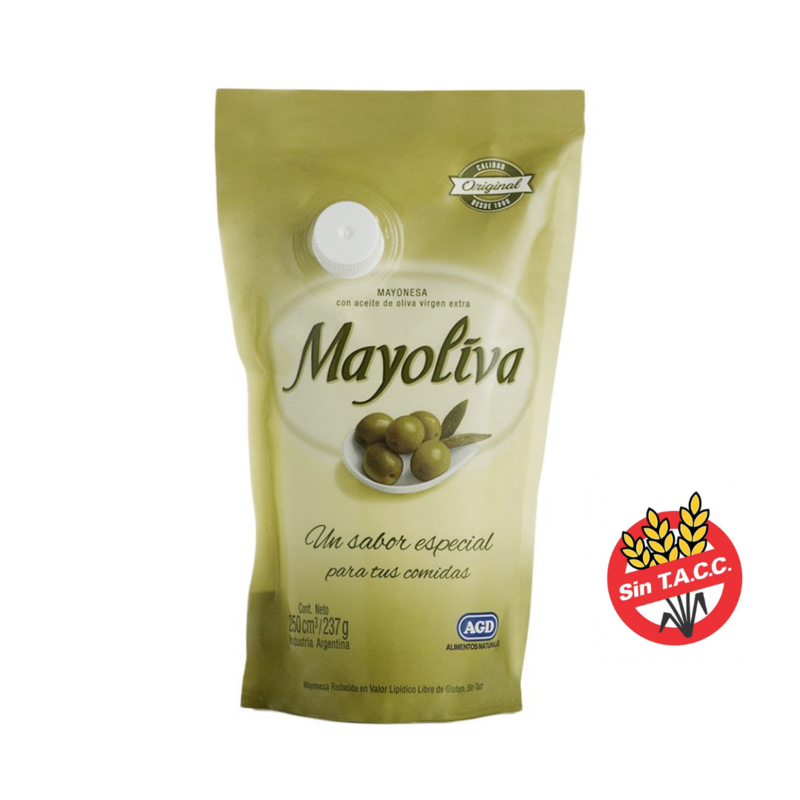 MAYOLIVA MAYONESA CON ACEITE DE OLIVA 237G