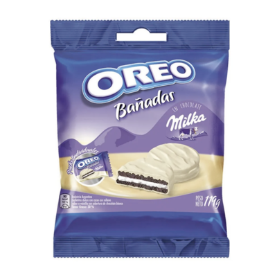 OREO BAÑADAS EN CHOCOLATE BLANCO 119G