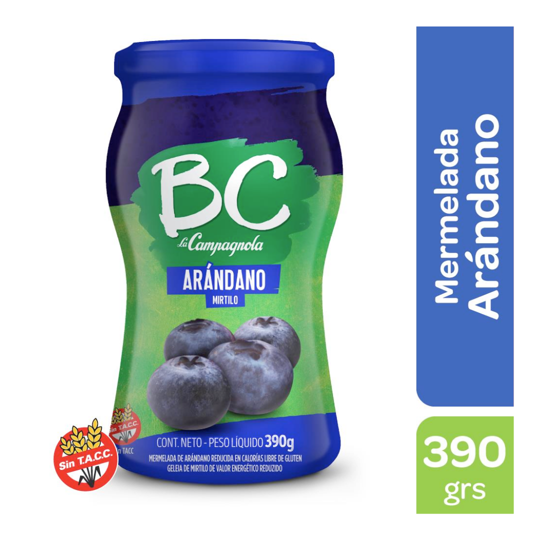 BC LA CAMPAGNOLA MERMELADA DE ARANDANO 390G