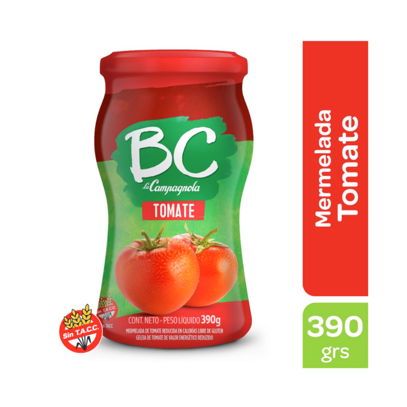 BC LA CAMPAGNOLA MERMELADA DE TOMATE 390G