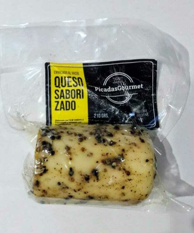 QUESO SABORIZADO - PICADAS GOURMET