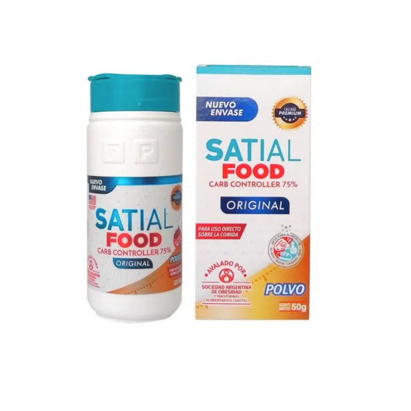 SUPLEMENTO DIETARIO SATIAL FOOD CARB CONTROLLER EN POLVO X 50 GR
