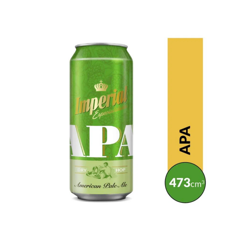 CERVEZA IMPERIAL APA 473ML