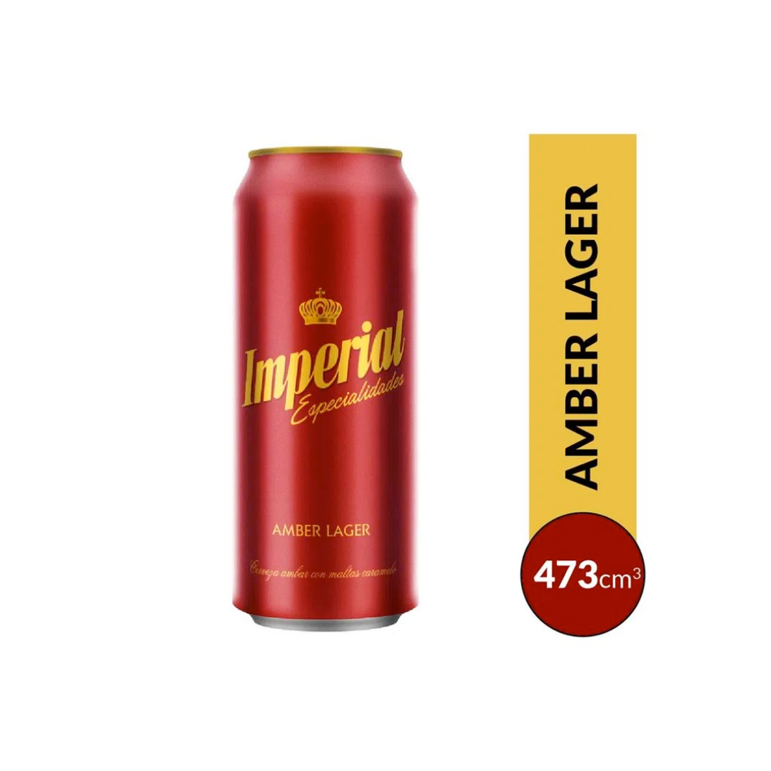 CERVEZA IMPERIAL AMBAR 473ML