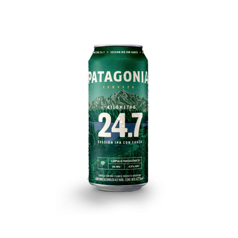 CERVEZA PATAGONIA 24.7 IPA 473ML