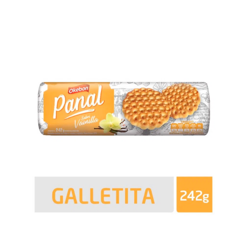 GALLETITAS OKEBON PANAL SABOR VAINILLA